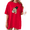 Red, variant on COZYMY Women's Cozy Bookworm Graphic Short Sleeve Shirt Soft Cotton White Crewneck Summer Tee