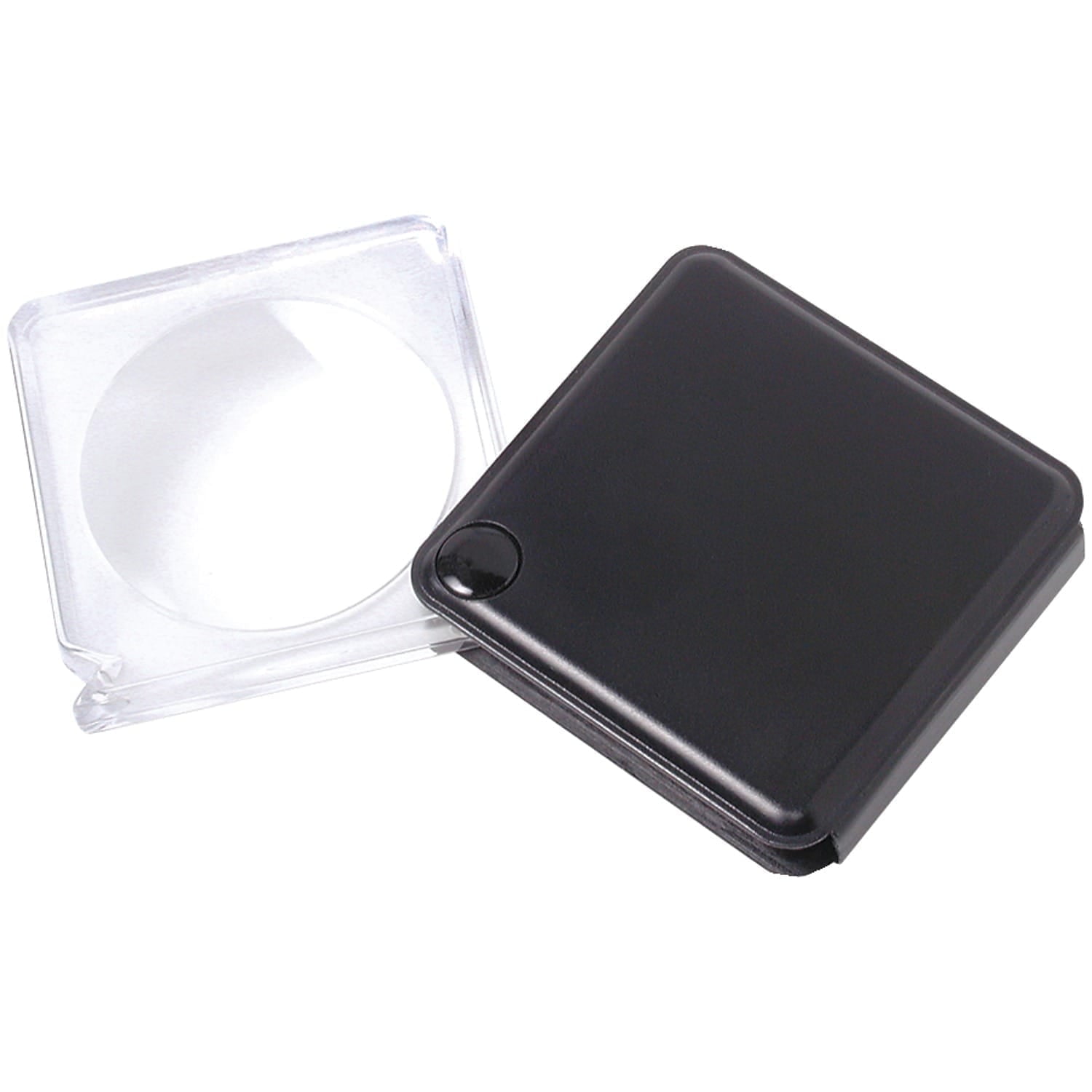 Carson Optical MagniFlip Magnifying Glass 3x, Flip-Open Pocket Magnifier with Built-In Case (GN-33)