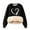 Z-Black, variant on CHEEREAM Girls Fleece Lined Crewneck Sweatshirt Kids Heart Print Warm Pullover Sweater Sherpa Hoodie Fall Winter Clothes 2-12 Years