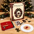 thumbnail image 4 of PSVFUJZ 3D Fabric Poke Wreath DIY Kit, Christmas Wreath DIY Kit for Adults, Beginner Friendly Holiday Craft Set, Soft Fabric Handmade Decor for Front Door Wall Window Fireplace Christmas Gift, D, 4 of 6
