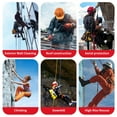 thumbnail image 5 of Thicken Climbing Harness,DFITO Protect Waist Safety Harness Gear, Wider Half Body Harness, 5 of 6