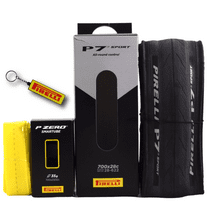 Pirelli P7 Sport 28-622 (700x28c) Road Bicycle Tire   SmarTUBE 23/32-622 Presta 60mm - 1 Pack