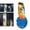 Blue, variant on Punching Training Bag, Children Boxing Sandbag Relieve Stress Tightly Connected Improve Health Easy Filled Interactative  for Indoor Use Blue,Yellow