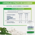 thumbnail image 3 of Suplemento Alimenticio Citrato Magnesio Naima Lab 200 Capsulas 500 Mg, 3 of 7