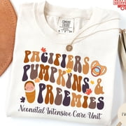 Pacifiers Pumpkins Preemies NICU TShirt