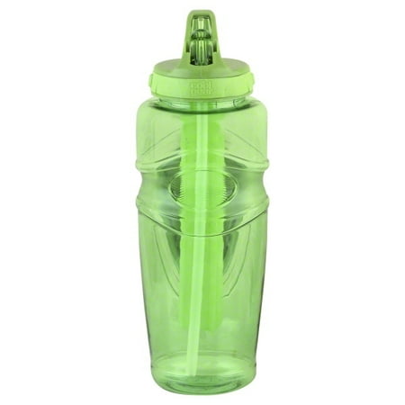 Cool Gear 32-Ounce Solstice Water Bottles with Removable Freezer Stick, Set of 4
