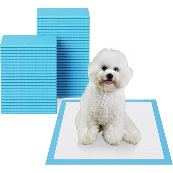Dog Pee Pads 22"x22", Puppy Training Pads 5 Layers Thick, Leak-Proof, Quick-Dry, Potty Pads for Dogs and Puppies