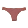 thumbnail image 2 of Tavik Womens Jayden Textured Bikini Swim Bottom, Pink, Large, 2 of 2