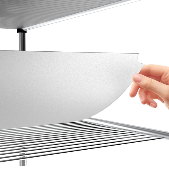 14x24inch 5pcs Shelf Liners for Wire Shelving-Easy to Cut/Thick/Waterproof/Non-Slip Non-Adhesive Stain-Proof for Clear Liner/Kitchen/Cabinet/Drawer
