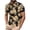 Black-1, variant on JSKUMAR Men's Hawaiian Shirt Short Sleeve Summer Beach Button Down Blouses Stylish Tropical Tops Gray-2,5XL