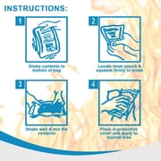 Primacare PHP-45 Instant Hot pack With Cover, 4 X 5, 24 Count