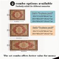 thumbnail image 3 of Kitchen Rugs Sets of 3 Non Slip Washable Kitchen Mats for Floor, Waterproof Kitchen Runner Rug, Floor Mat Carpet for Entryway, Laundry, Sink, Hallway, Bathroom, 3 of 10