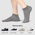 thumbnail image 7 of CAILDANL No Show Socks Men, Low Cut Ankle Short Casual Cotton Socks with Non Slip Grips 6-10/11-13, 7 of 7