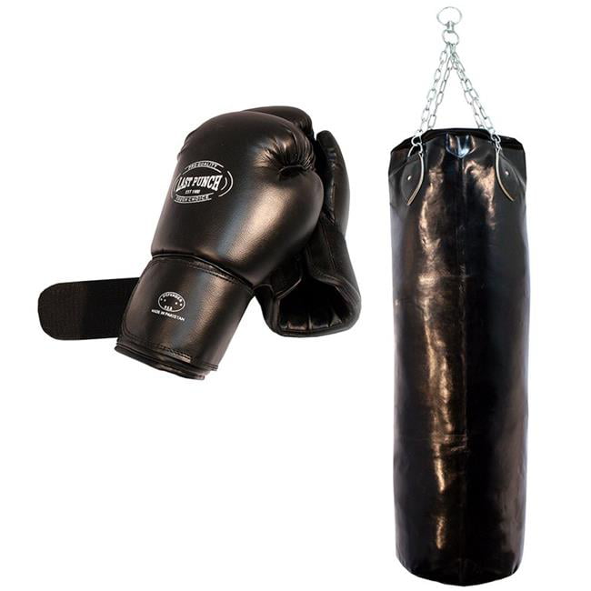Shelter S104 Heavy Duty Pro Boxing Gloves & Pro Huge Punching Bag with Chains | Walmart Canada