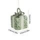 thumbnail image 3 of Bolas navideñas verdes flocadas | Juego de adornos navideños de espuma de 8 cm | Paquete de 6 adornos navideños para el hogar y fiestas, 3 of 5