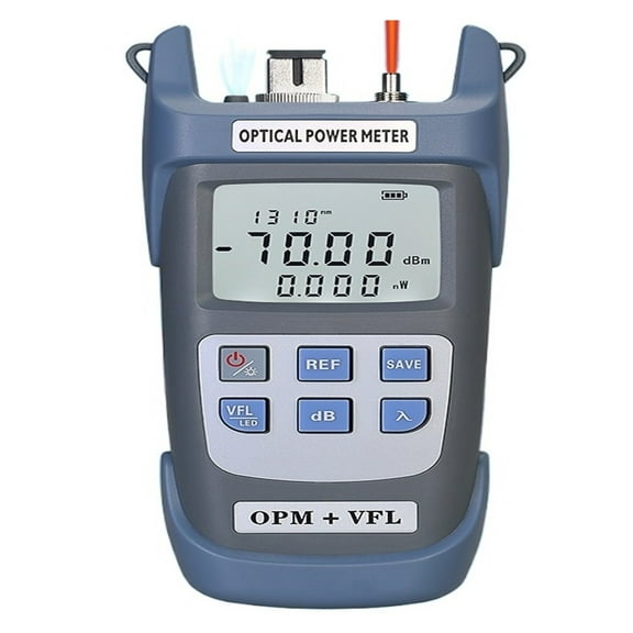 All-IN-ONE Optical Power Meter With Visual Fault Locator,optical Fiber Tester 5KM 10km 20KM 30km VFL 1/10/20/30MW ,Wide Measuring Range
