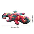 thumbnail image 4 of Blublu Park Dog Squeaky Toys, Durable No Stuffing Plush Puppy Toy for Medium Small Pet, Dinosaur, 4 of 8