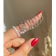 thumbnail image 3 of Anillo de diamantes de mariposa, lote mixto, anillo de perlas, nicho femenino, anillo de unión avanzado, juego de 9 piezas, 3 of 6
