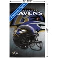 thumbnail image 3 of NFL Baltimore Ravens - Helmet 16 Wall Poster, 22.375" x 34", 3 of 4