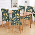 thumbnail image 2 of Yayeee 2 Pack Dining Chair Covers Stretch Parson Chairs Slipcovers Seat Protector, Floral Lemons, 2 of 6