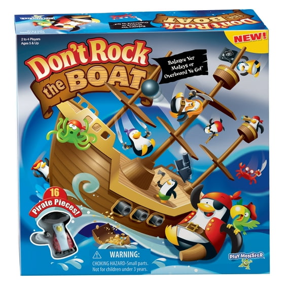 Don't Rock the Boat, Family Board Game, Children Ages 5 