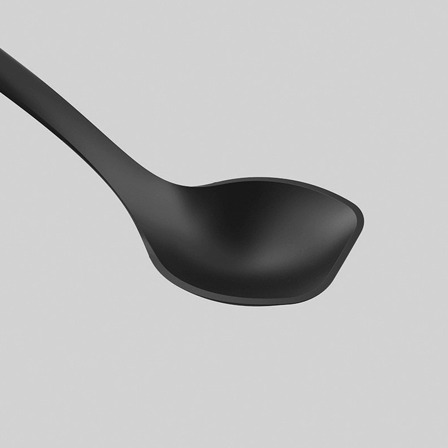 Black T-fal Ingenio High-Temp Nylon Solid Cooking Spoon