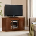 thumbnail image 3 of Mission Corner TV Stand with One Door in Mission Oak, 46-Inch, 3 of 24