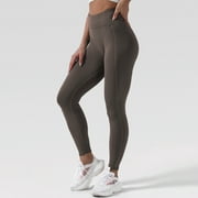 Homadles Womens Flexible Stockings- Yoga Coffee Size M