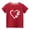 Red, variant on MeetoTime Kids Short Sleeve Tops Casual Loose Cotton T-Shirt for Boys Girls Heart Printed Summer Clothes
