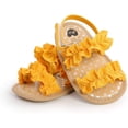 thumbnail image 5 of Baby Girl Sandals Summer Crib Shoes Bowknot Soft Sole Infant Girls Princess Dress Flats First Walker Shoes, 5 of 6
