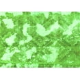 thumbnail image 1 of Ahgly Company Indoor Rectangle Abstract Green Modern Area Rugs, 2' x 5', 1 of 4
