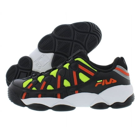 Fila Stackhouse Spaghetti Low Mens Shoes Size 8.5, Color: Black/Lime