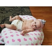 KaWaii Baby One Size Reusable Leakfree Cloth Diapers, Fast Changing Unisex Cloth Nappies, 6 HD2+ 12 Inserts+1 Gift Boy Girl 8-36 lbs