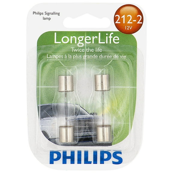 Philips Longerlife Miniature 212-2Ll, Clear, 1, Always Change In Pairs!