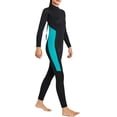 thumbnail image 2 of Sonducket Trajes de buceo, traje de neopreno cálido, equipo de pesca con lanza elástica, accesorio subacuático, impermeable, profesional para esnórquel Deportes acuáticos Mujer Verde Hierba L Sonducket OD020687-22, 2 of 6