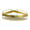 thumbnail image 2 of jifeng Corner Shower Shelf Bathroom Storage Triangle Shelf for Bedroom Kitchen Soap without Hook, 2 of 9