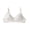 White, variant on Minimizer Bras for Women,Wireless Bras for Women,Women's Solid Color Backless Seamless Push-Up U-Shaped Beautiful Back Underwear Everyday Bras,S-XXXL