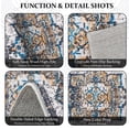 thumbnail image 6 of TECHVIDA Kitchen Rugs 3 Piece Set,Kitchen Mats for Floor Non-Slip Machine Washable, Boho Farmhouse Hallway Doormat for Holiday, 6 of 9