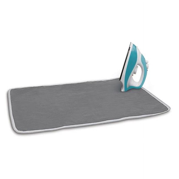 Homz 6404875 Couverture de Repassage en Coton 19 x 19 Po Gris