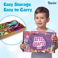 thumbnail image 5 of Darice Arts and Crafts Kit - 500+ Piece Kids Craft Supplies & Materials, Art Supplies Box for Girls & Boys Age 4 5 6 7 8 9, 5 of 7