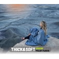 thumbnail image 2 of Large Waterproof Outdoor Stadium Blanket, Windproof and Warm Extra Thick Fleece or Quilted Sherpa, Great for Cold Weather Camping, Picnic, Sports, Festivals, 2 of 4