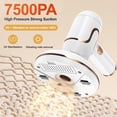 thumbnail image 5 of Leyeet Bed Vacuum Cleaner, 3-in-1 Cordless Mattress Handheld Vacuum Cleaner, Powered by UV-C Light & Ultrasonic Technology, Strong Suction, Low Noise, Suitable for Dust, Pet Hair, Etc, 5 of 13