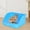 Blue, variant on Rabbit Rectangular Pee Pan Tray for Hamster Guinea Pigs Galesaur Blue