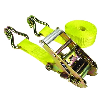 

Ratchet Tie-Down Straps Double-J Hooks 1-3/4 In W 15 Ft L 1 666 Load Capacity | Bundle of 2 Each