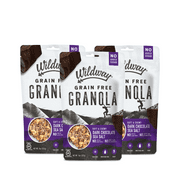 Wildway Dark Chocolate Sea Salt Grain-Free Granola 8 oz 3 Pack