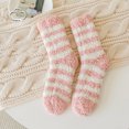thumbnail image 5 of Hontri Socks in Sale, Warm Christmas Fashionable Windproof Printed Mid-Calf Socks Long Cotton 1X Socks (Pack of 2 Pairs) Pink, 5 of 9