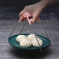 thumbnail image 3 of Stainless Steel Air Fryer Hot Plate and Bowl Clips Secure Kitchen Tongs Dish Pan Grip Non- Scalding Utensils, 3 of 3
