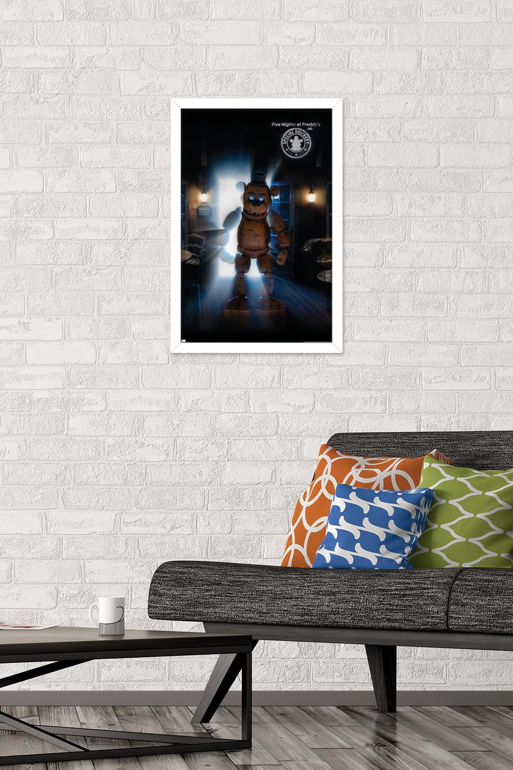 Five Nights at Freddy's: Special Delivery - Triptych 2 Wall Poster, 14.725" x 22.375", Framed