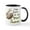 White/Black Inside, variant on CafePress - The Sloth Is My Spirit Animal - 11 oz Ceramic Mug - Novelty Coffee Tea Cup