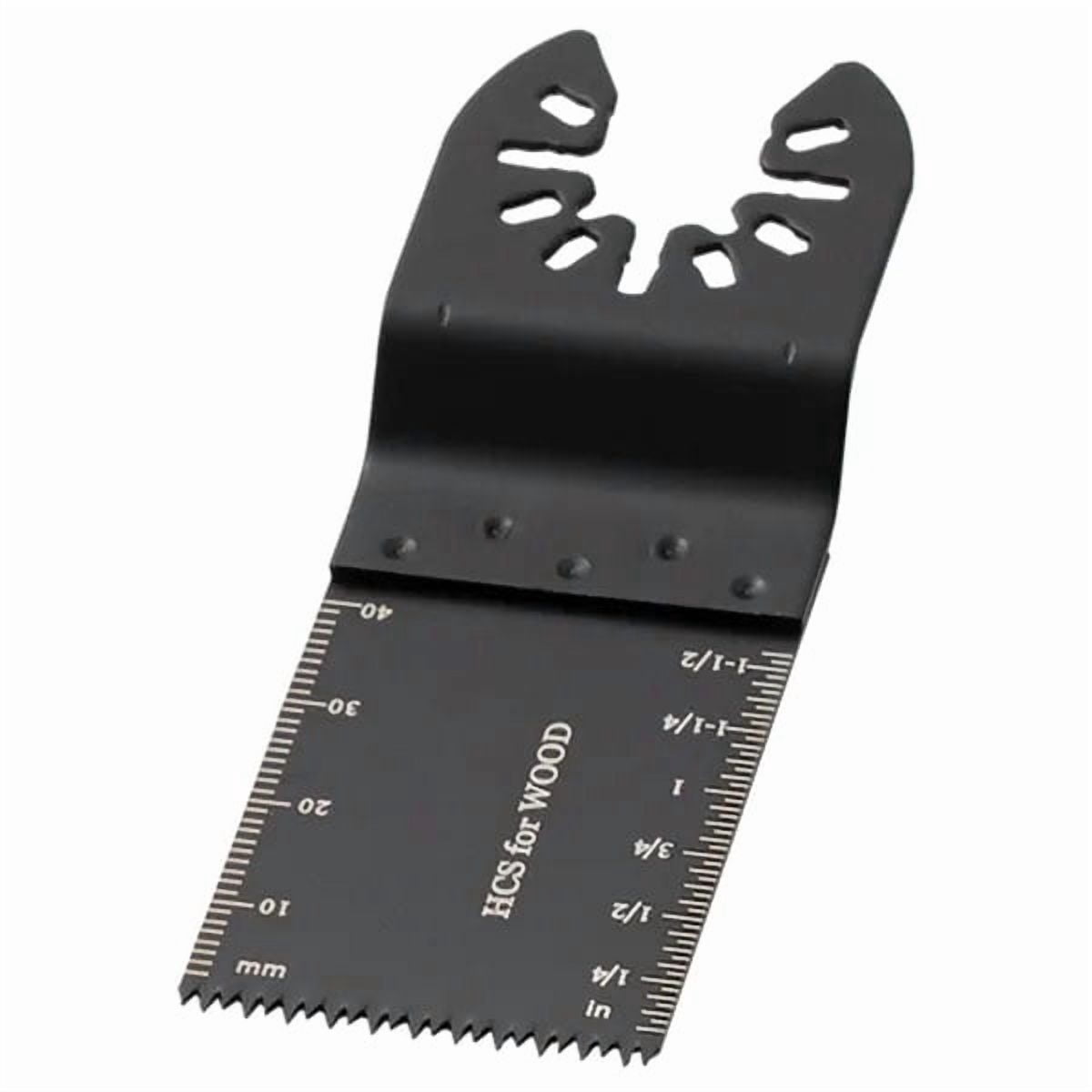 100PCS Oscillating Saw Blades, Quick Release Multitool Blades Kit, HCS Tool Blades for Wood Plastic, Compatible with Dewalt Dremel Fein Worx Bosch Makita Milwaukee